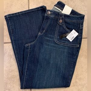 NWT Vintage Fashion Bug Boot Cut Stretch Jeans